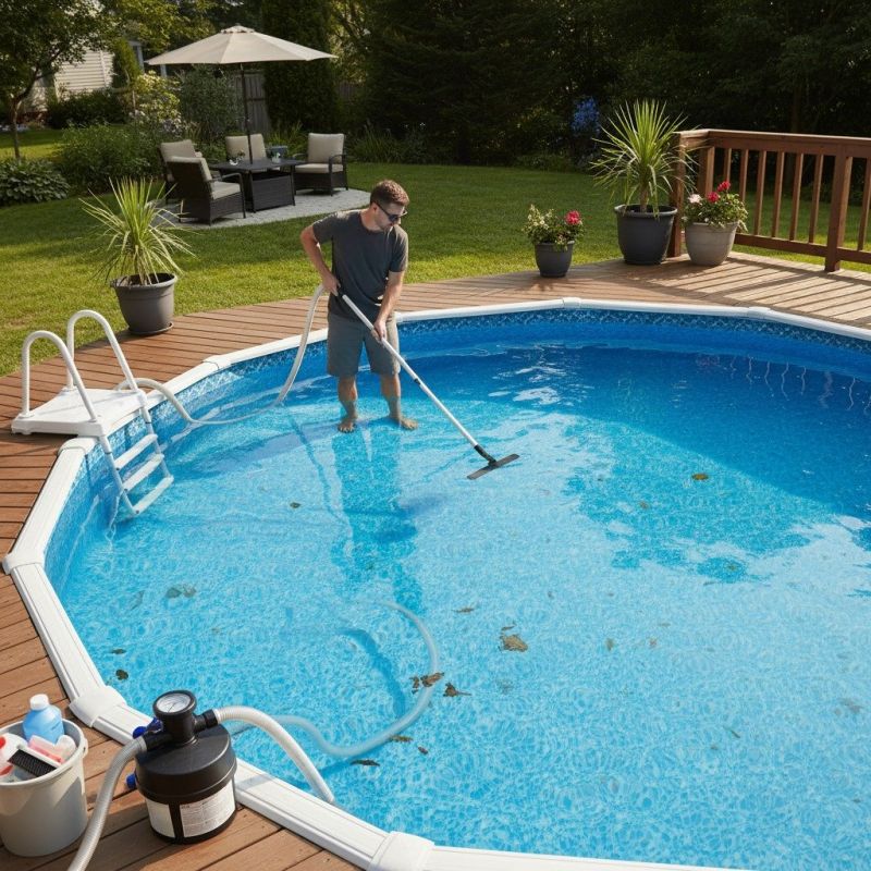 Above Ground Pool Cleaning