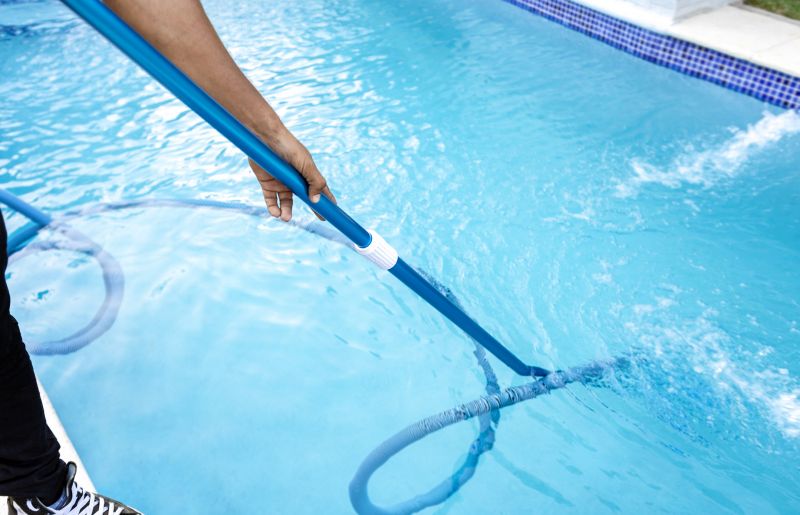 Brushing Pool Walls