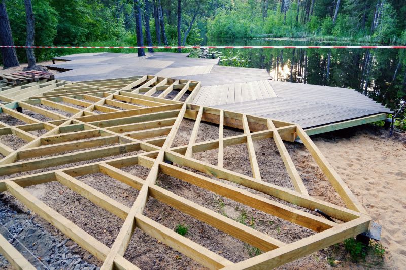 Floating Deck Installation in Olympia, WA