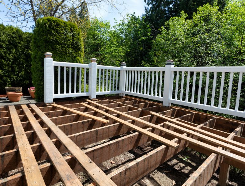 Front Deck Construction in Framingham, MA