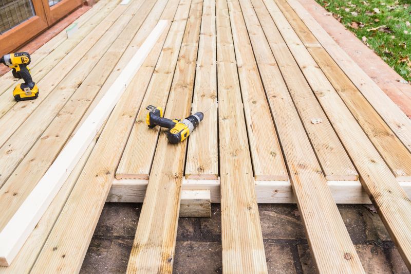 Front Deck Construction in Burlington, VT