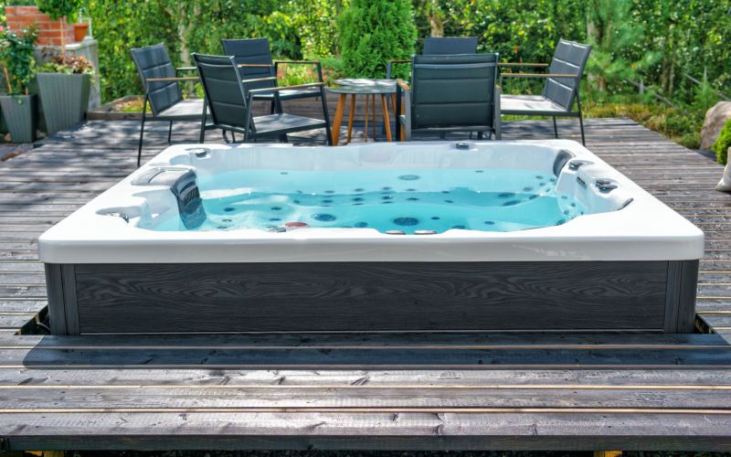 Hot Tub Deck Construction in Providence, RI
