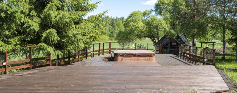Hot Tub Deck Construction in Kitsap County, WA