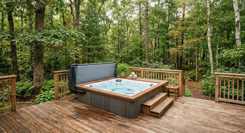 Hot Tub Deck Installation in Olympia, WA