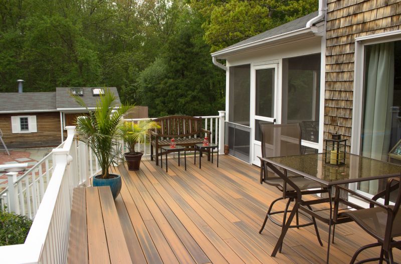 Pine Deck Installation in Framingham, MA
