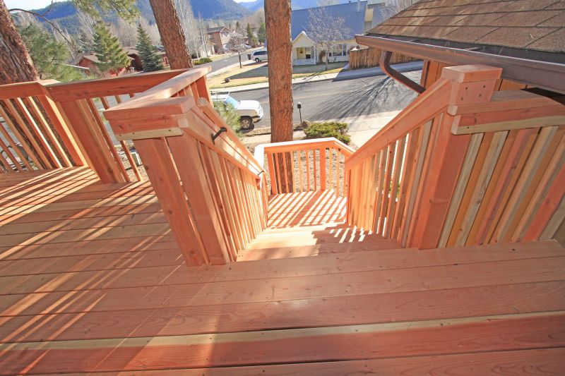 Redwood Deck Installation in Warwick, RI