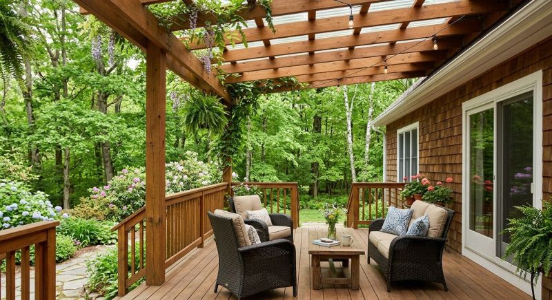 Wooden Veranda Construction in Warwick, RI