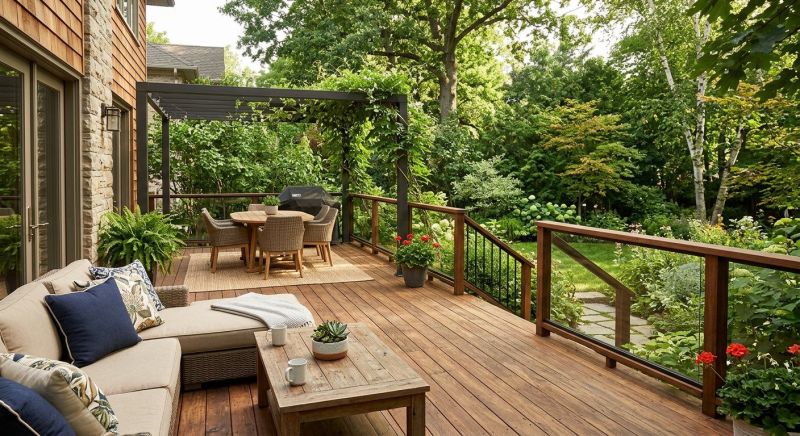 Wooden Veranda Construction in Kitsap County, WA
