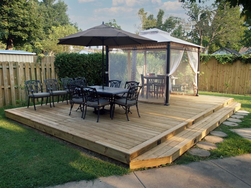 Wooden Veranda Construction in Framingham, MA