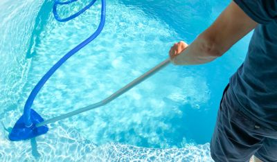 Remove Debris from the Above Ground Pool!