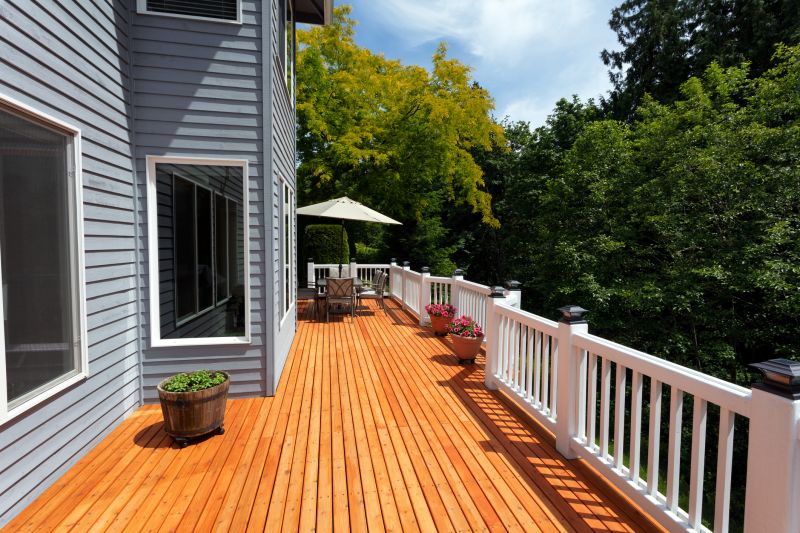 Cedar Deck Installation in Burlington, VT
