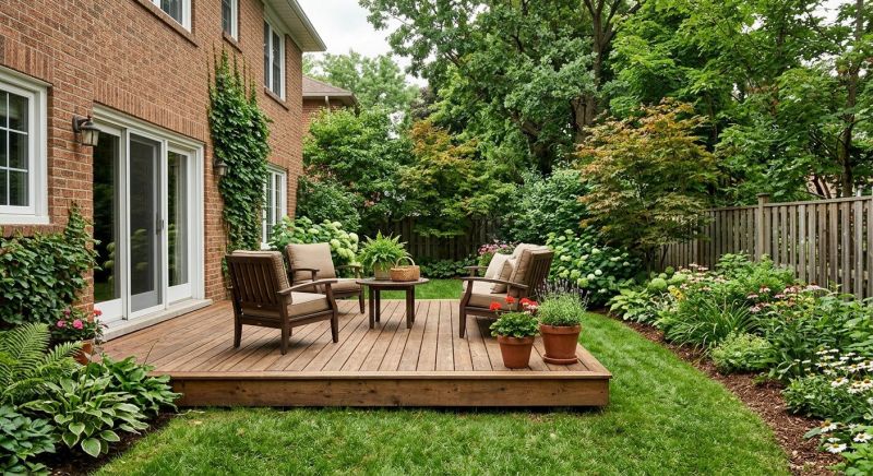 Ground Level Deck Construction in Kitsap County, WA